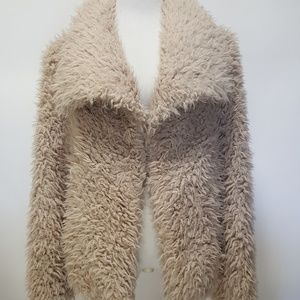 Betsey Johnson Womens Faux Fur Jacket